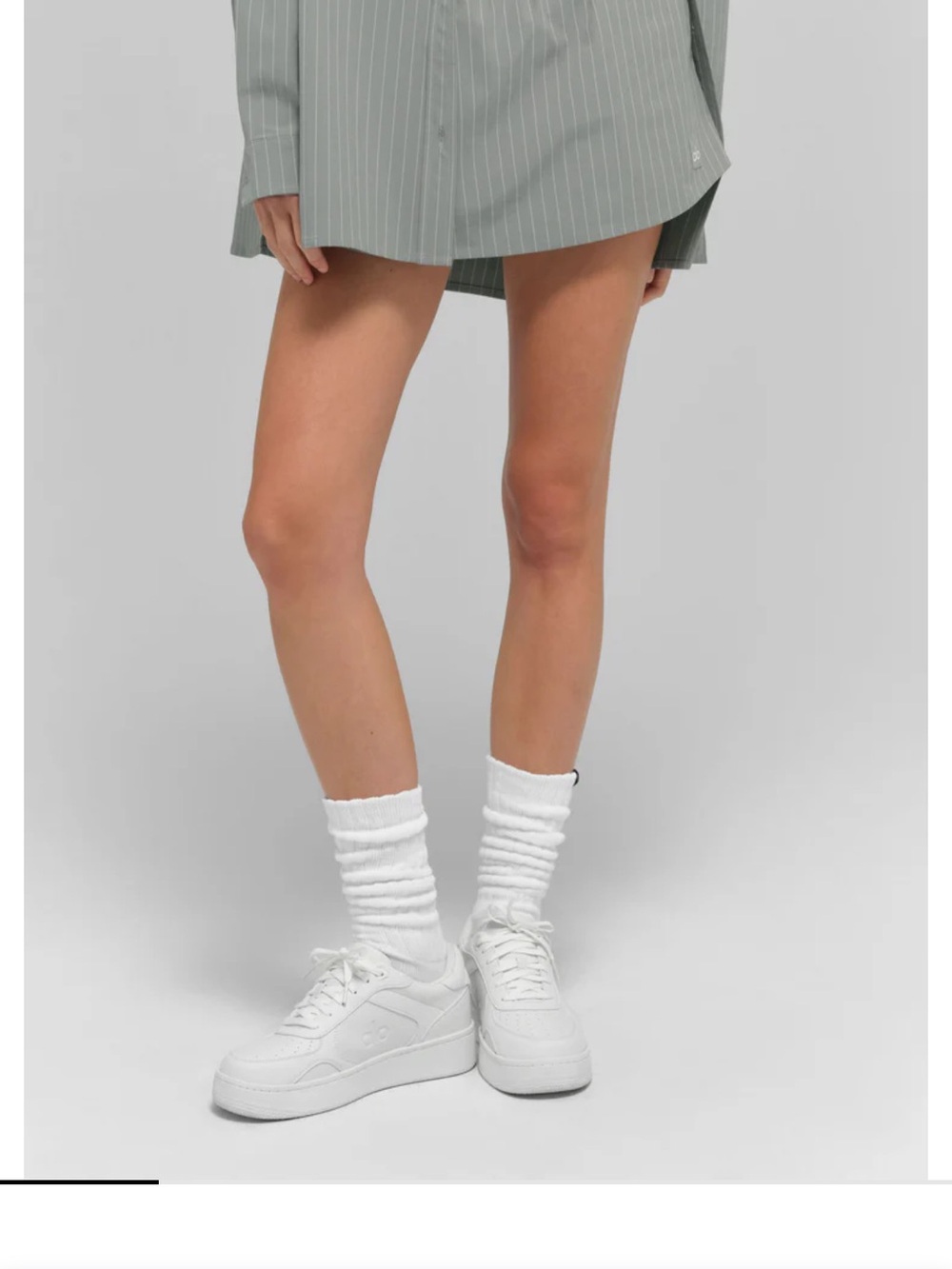 ALO Yoga Women's White Platform Sneakers